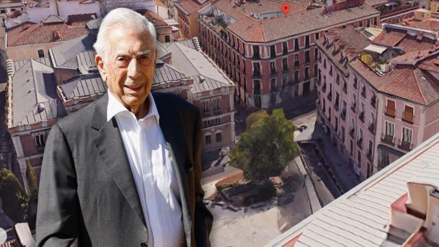 Mario Vargas Llosa tenía un piso de 380 metros cuadrados en la calle Flora de Madrid.