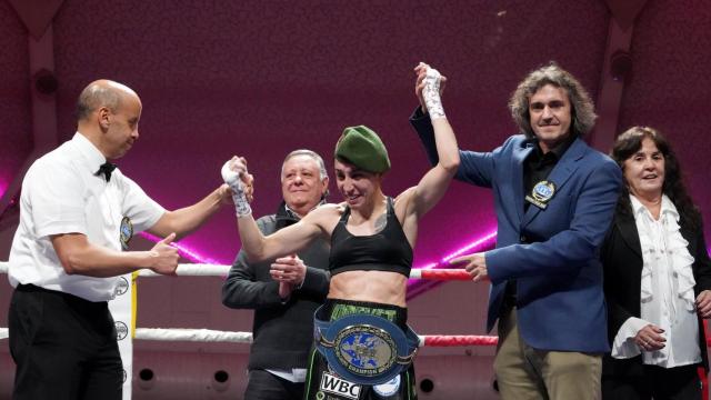 La vallisoletana Isabel Rivero, campeona de Europa del peso mínimo de boxeo