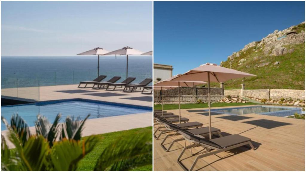 Piscina del Hotel Faro Silleiro