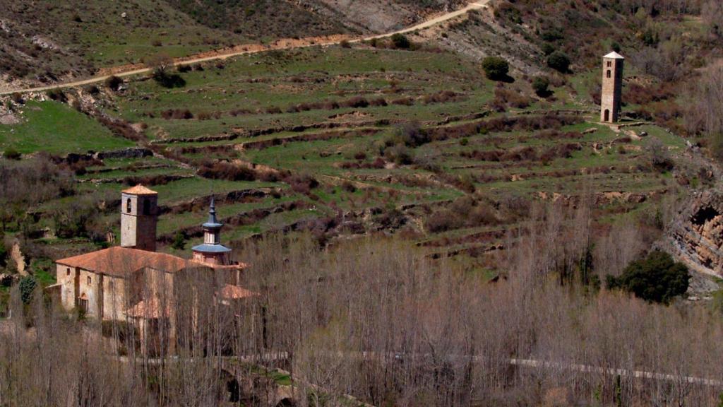 Una imagen del municipio soriano de Yanguas