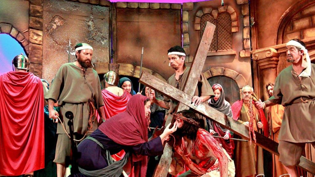 Escena de La Pasión