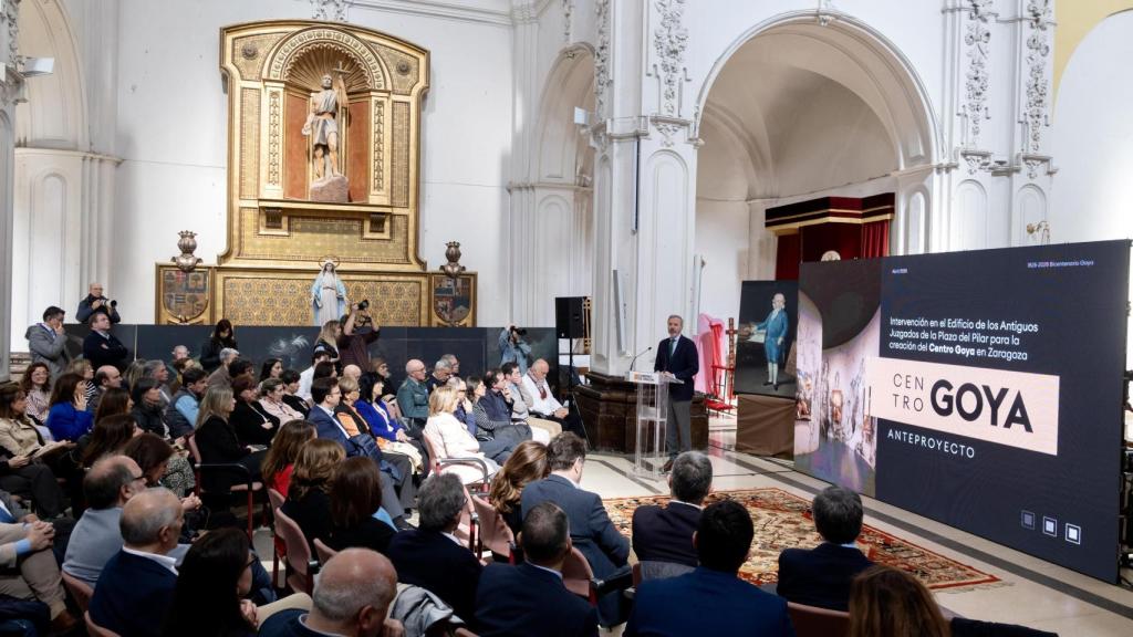Presentación del anteproyecto del Centro Goya.