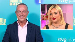 Víctor Sandoval y Marta Riesco, en un fotomontaje de BLUPER.