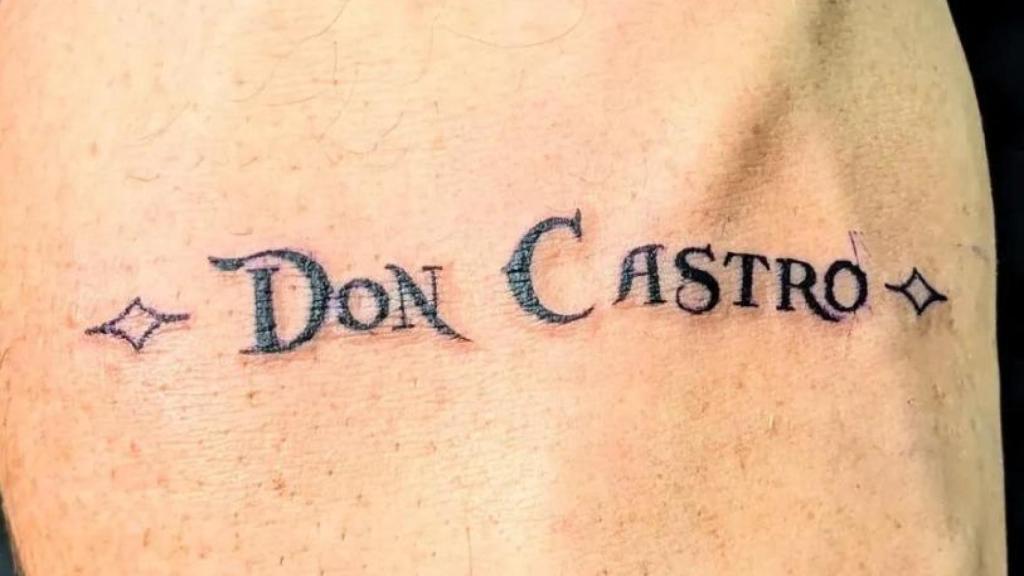 El tatuaje de Jason Lee Beckwith dedicado al Salto del Castro