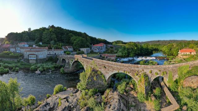 A Ponte Maceira, en Negreira (A Coruña)
