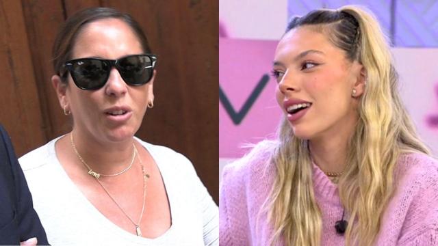 Alejandra Rubio y Anabel Pantoja, en un fotomontaje