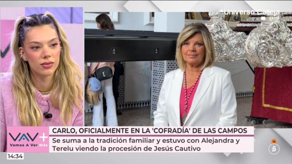 Alejandra Rubio, en 'Vamos a ver'