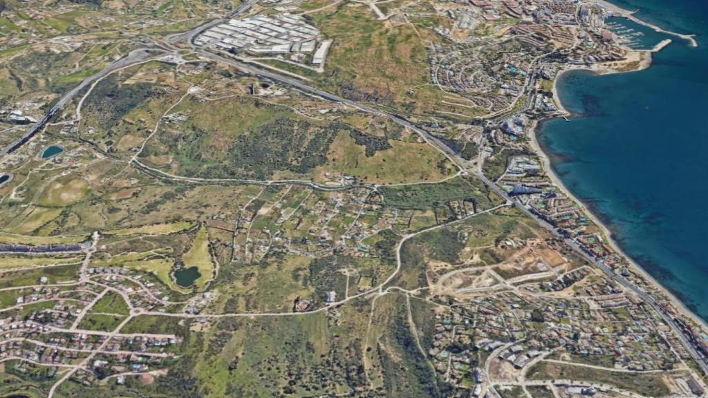 Vista del municipio de Estepona, en plena Costa del Sol.