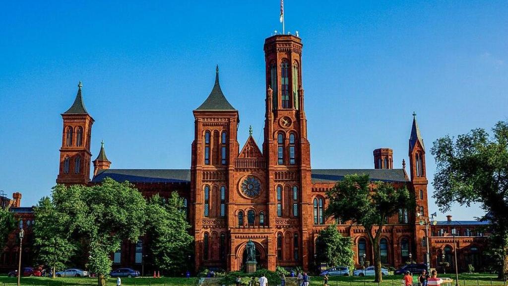 El castillo de la La Smithsonian Institution en Washington, D.C.