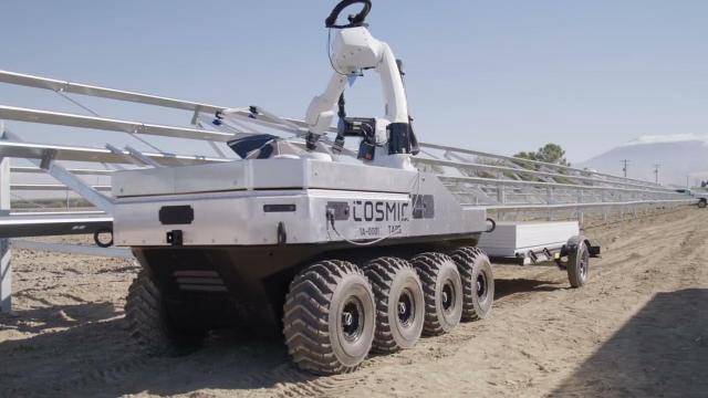 Cosmic-1A en pruebas de campo.