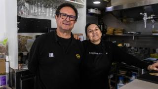 Teo y Susana, los propietarios de Bocateo