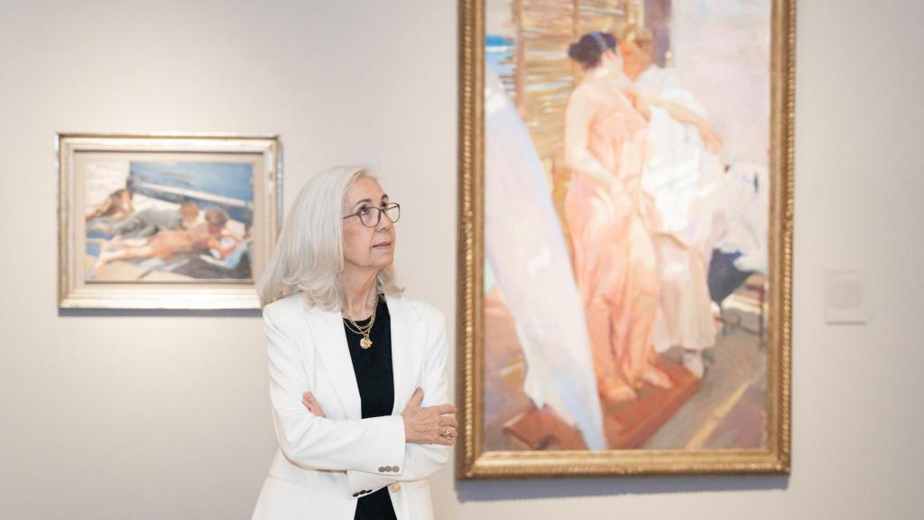 Blanca Pons-Sorolla es una de las mayores expertas del mundo en la figura de su bisabuelo, Joaquín Sorolla y Bastida.