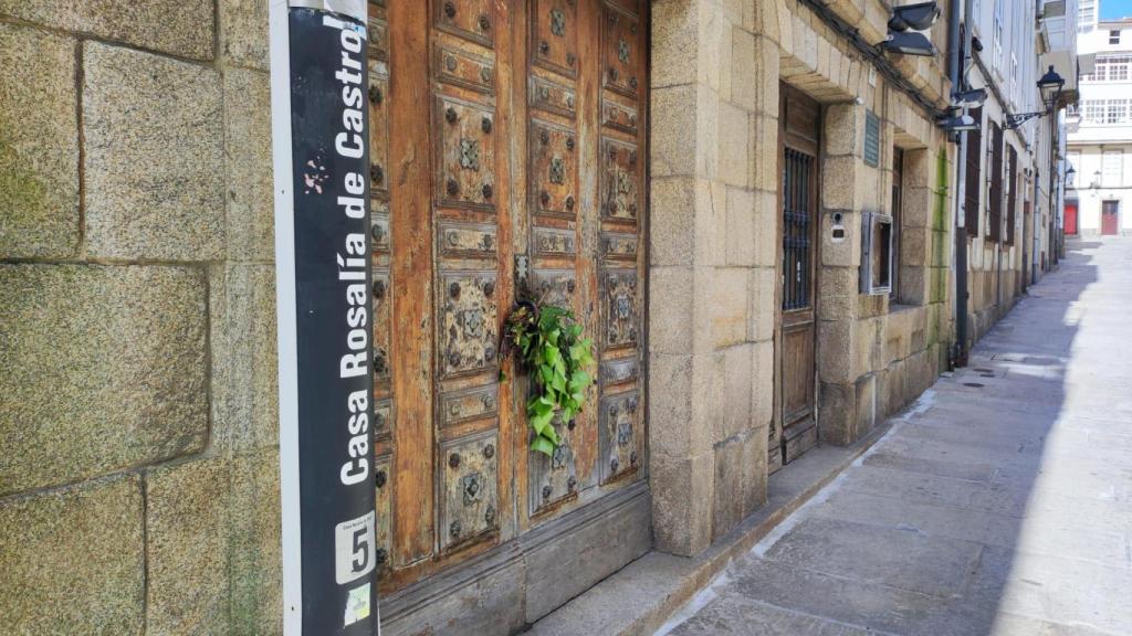 Imagen de la Casa Rosalía de Castro en A Coruña.