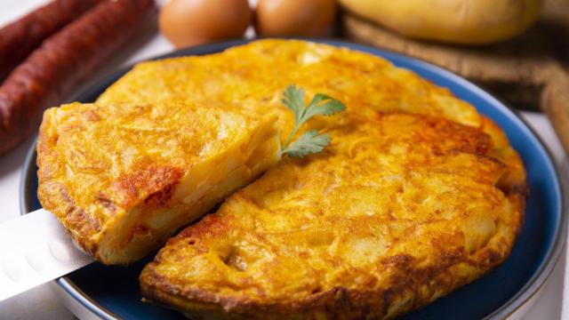 Una tortilla de patata