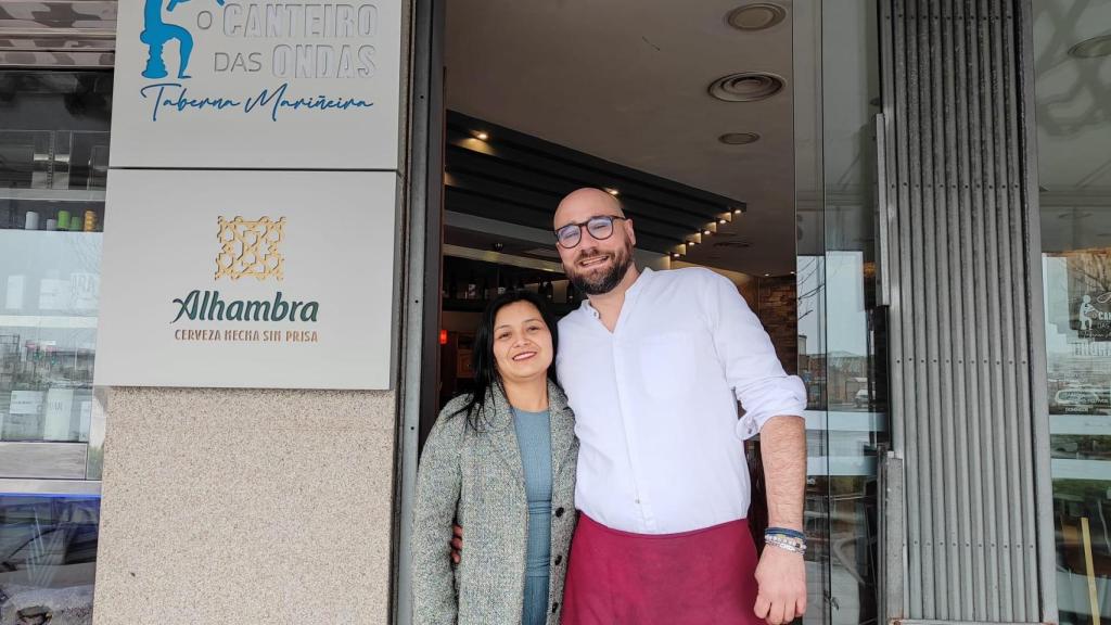 Toño García en O Canteiro das Ondas.