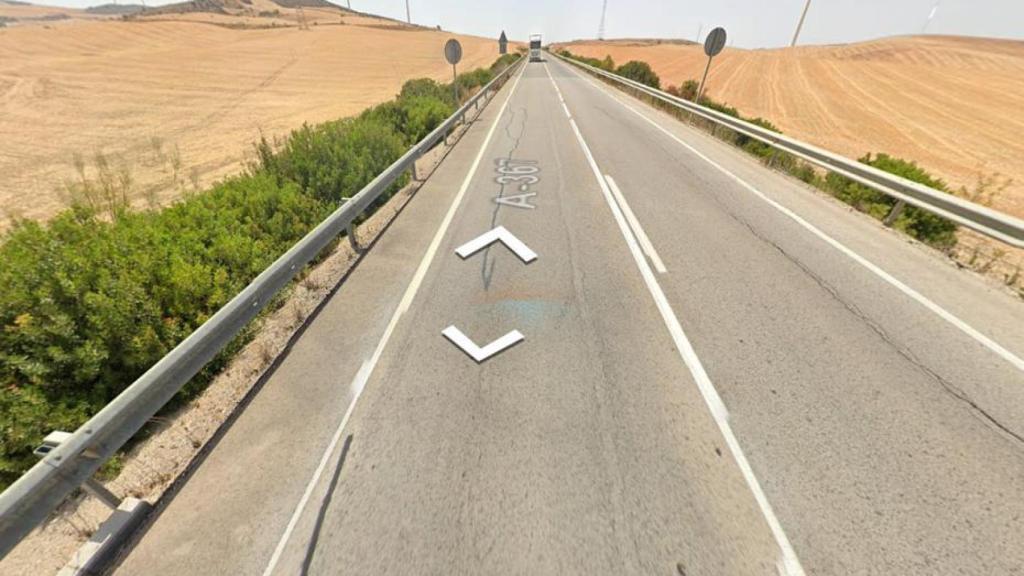 Carretera en la que ha ocurrido el accidente.