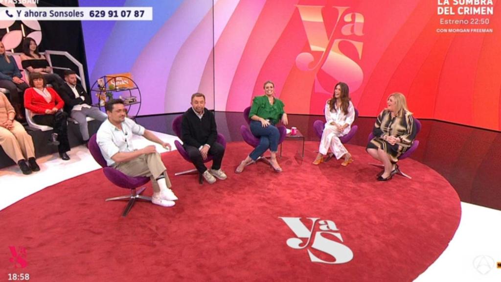 Colaboradores durante el programa de hoy.