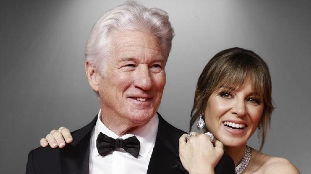 Richard Gere y Alejandra Silva.
