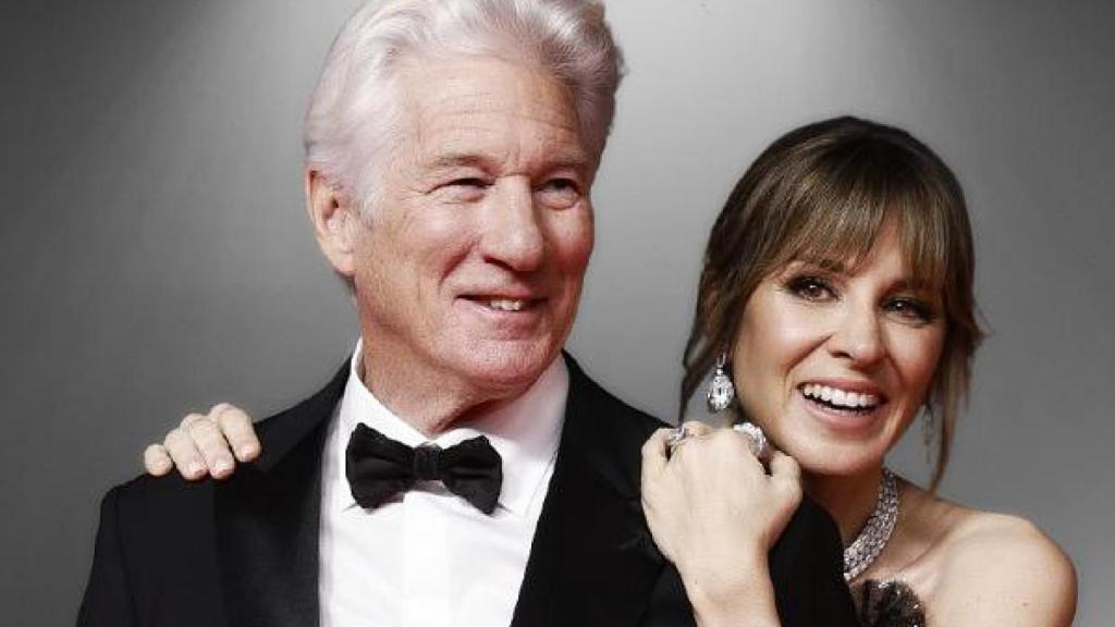 Richard Gere y Alejandra Silva.