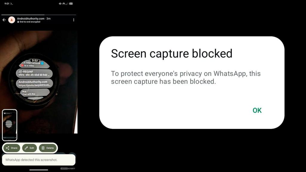 Captura de la nueva función de WhatsApp