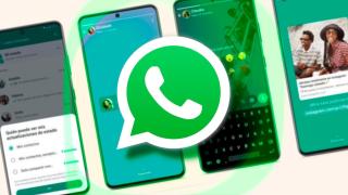 Fotomontaje inspirado en los estados de WhatsApp