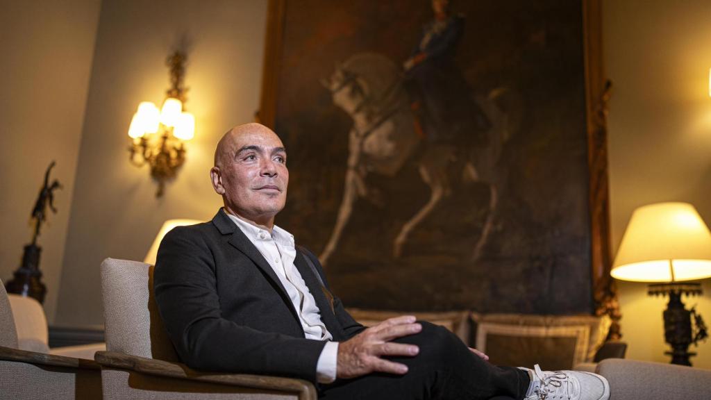 Kike Sarasola, durante su entrevista con EL ESPAÑOL.