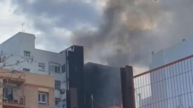 Incendio en Castellón. Europa Press