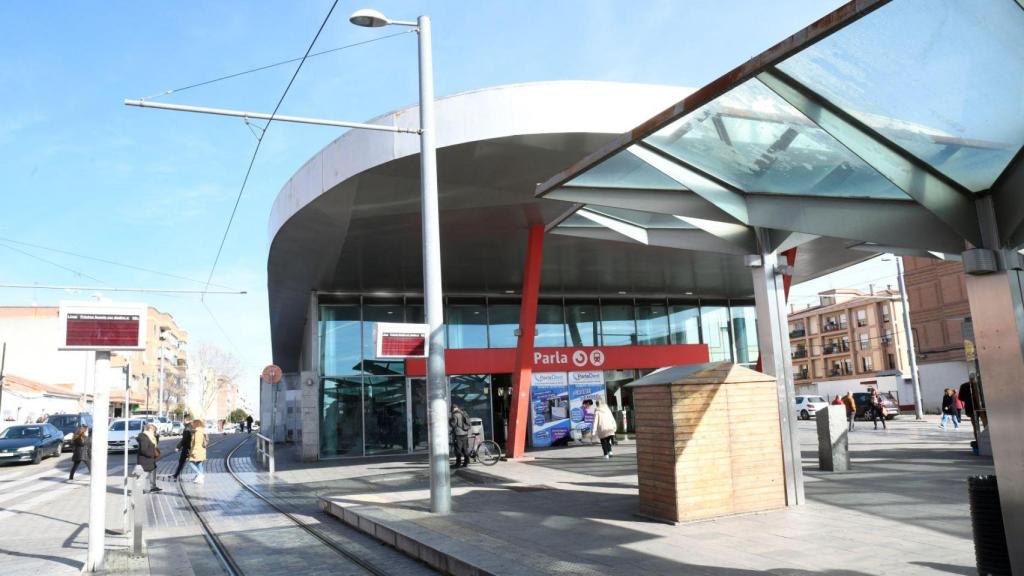 La estación de Cercanías de Parla.