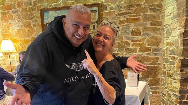 King África con Eva en Casa Coscolo de Castrillo de los Polvazares