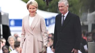 Felipe y Matilde de Bélgica en un acto institucional en junio de 2024.