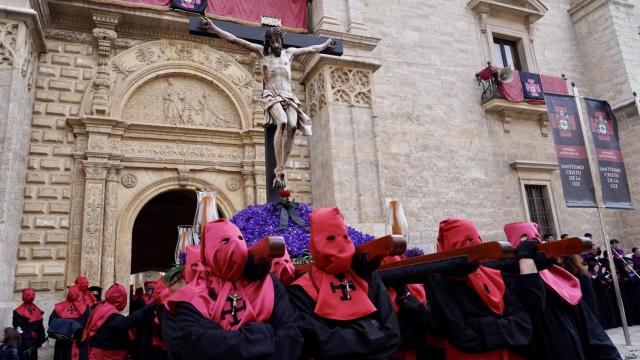 Procesión del Cristo de la luz en Valladolid