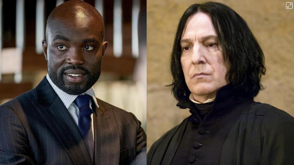 Paapa Essiedu y Alan Rickman.