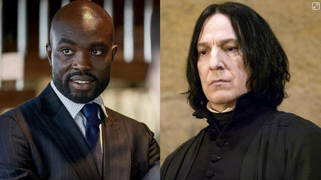 Paapa Essiedu y Alan Rickman.