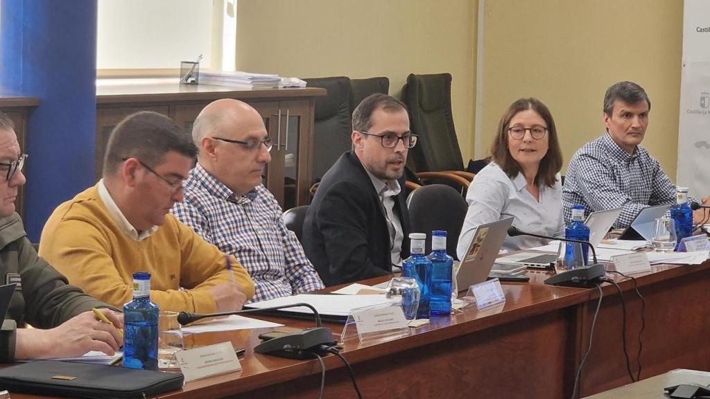 Un momento de la reunión del Consejo regional de Caza.
