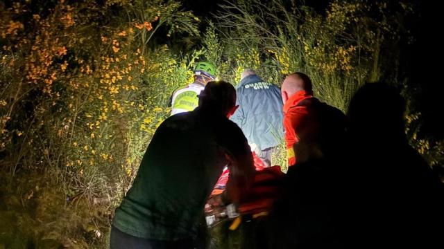 Rescatan a una mujer de avanzada edad desaparecida en O Pereiro de Aguiar (Ourense)