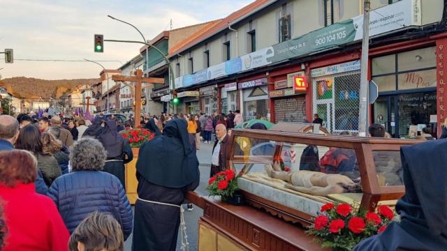 Imagen de la procesión de San Rafael en El Espinar