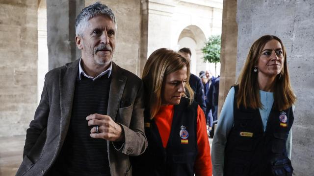 Fernando Grande-Marlaska y Pilar Bernabé en una imagen de archivo. Rober Solsona / Europa Press