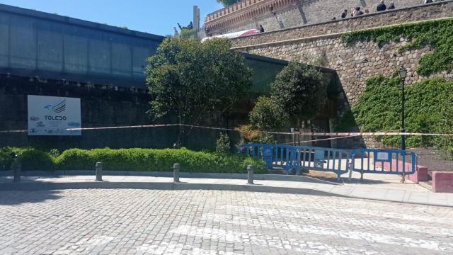 La piscina cubierta del Casco Histórico de Toledo, cerrada temporalmente.