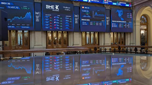 Imagen de la Bolsa de Madrid.