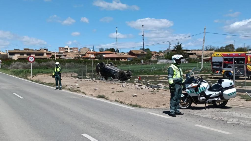 Accidente de tráfico en Huesca.