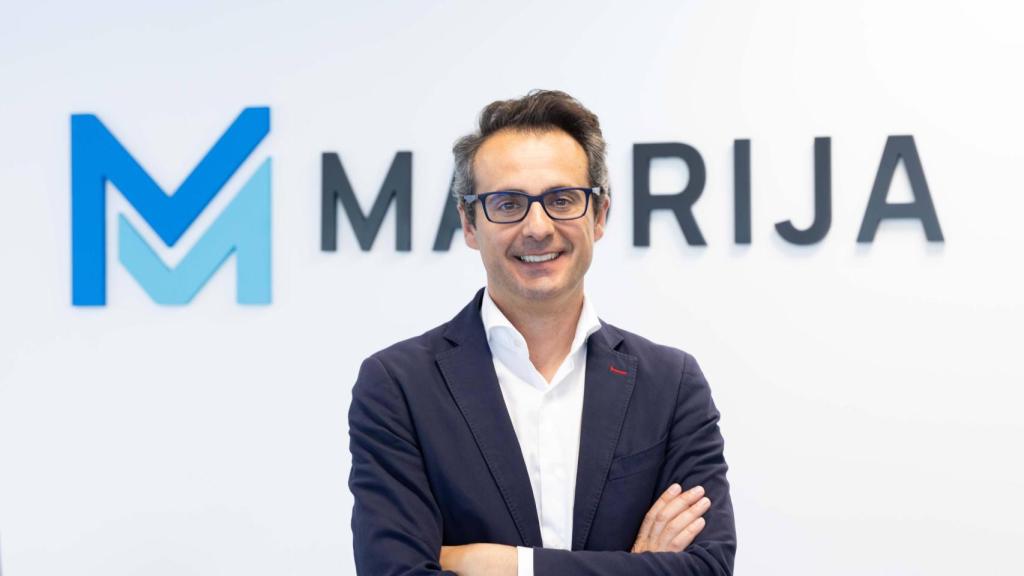 Ismael Moreno, en la sede de Madrija en Toledo, tras la entrevista concedida a EL ESPAÑOL - EL DIGITAL CLM.