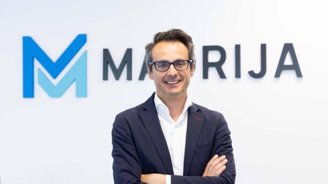 Ismael Moreno, en la sede de Madrija en Toledo, tras la entrevista concedida a EL ESPAÑOL - EL DIGITAL CLM.