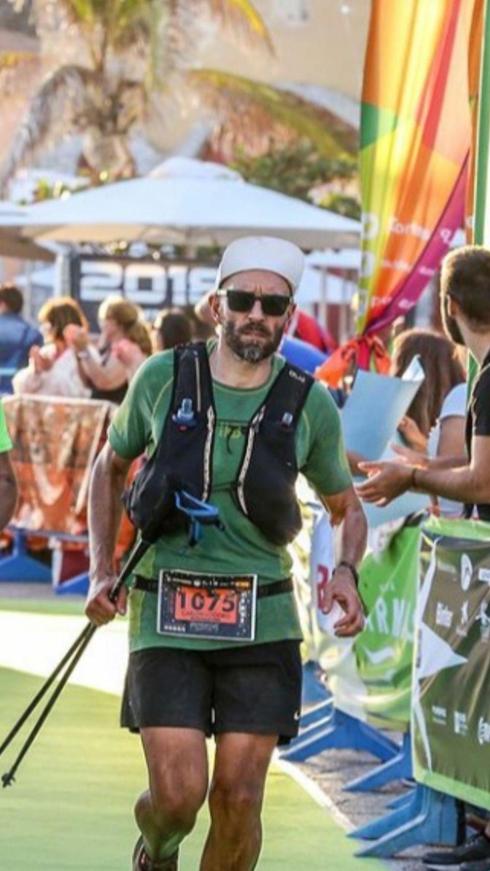 Carlos Lodeiro en la Maratón de Tokio.