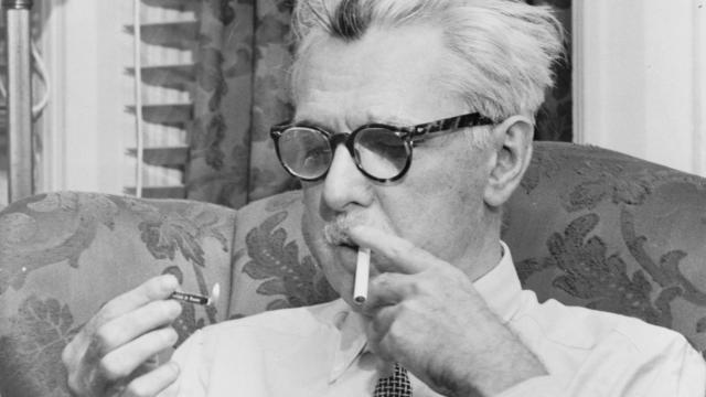 James Thurber. Foto: Fred Palumbo. Librería del Congreso, Nueva York
