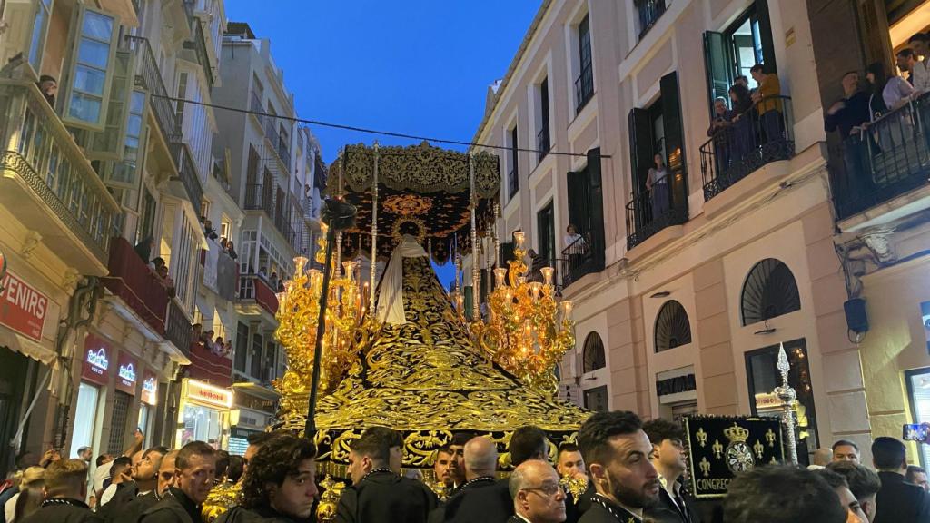 Una imagen de la Soledad de Mena.