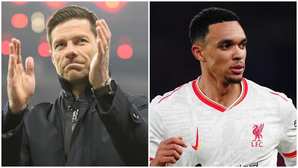 Xabi Alonso y Alexander-Arnold