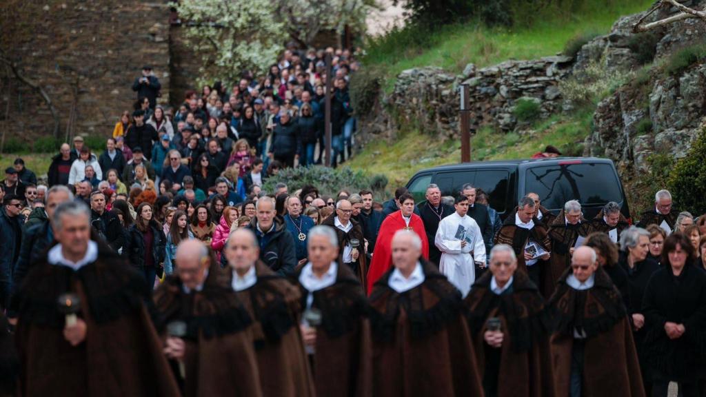 Procesión en Bercianos de Aliste