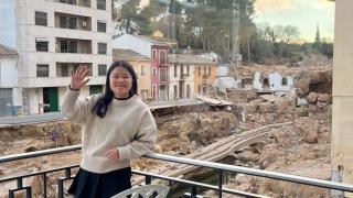 Sofía, la joven de Chiva que vive al lado del barranco: A las 19.00 mi casa ya estaba inundada. Menos mal que estamos vivos