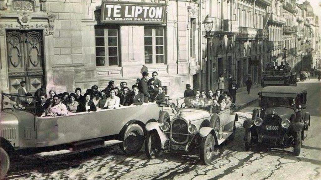 Plaza de la República en 1935