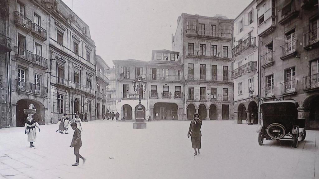 Plaza da Constitución en 1930